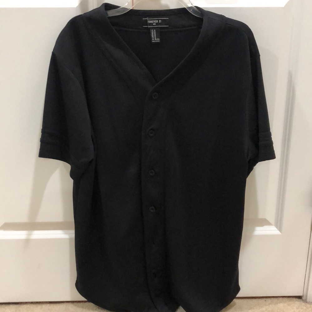 Black Baseball Jersey